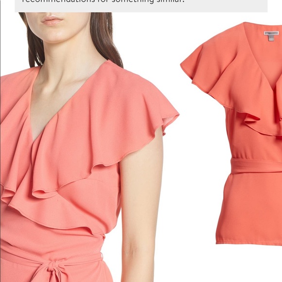 Chelsea28 wrap too xs in coral spice - Picture 4 of 4